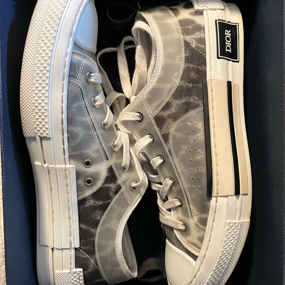 Dior White and Black Sneakers